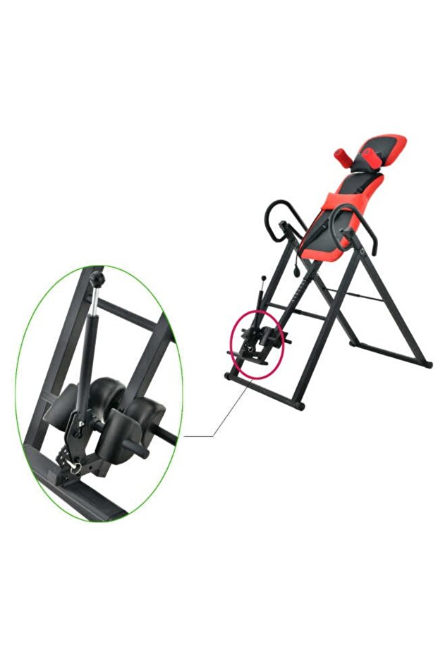AL621 6-in-1 Inversion Table | Back Relief, Dips, Push-Up, Leg Exercise | 130kg - 5
