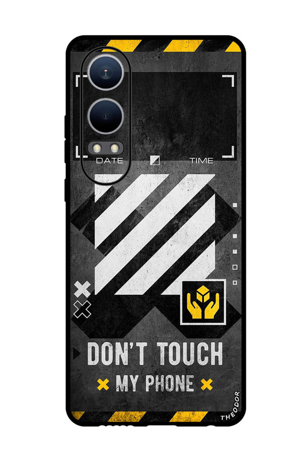 Protective Case Anti Scratch Shock Proof Cover For OnePlus Nord CE4 Lite Dont Touch My Phone 1