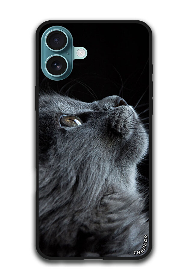 Protective Case Anti Scratch Shock Proof Bumper Cover For iPhone 16 Plus (6.7)-inch cat_muzzle