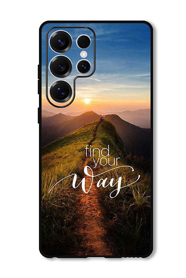 Protective Case Anti Scratch Shock Proof Bumper Cover For Samsung Galaxy S25 Ultra Find Your Way
