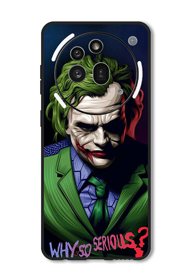 Case Compatible with Nothing Phone 3a Pro Protection Shockproof Bumper Cover Why So Serious