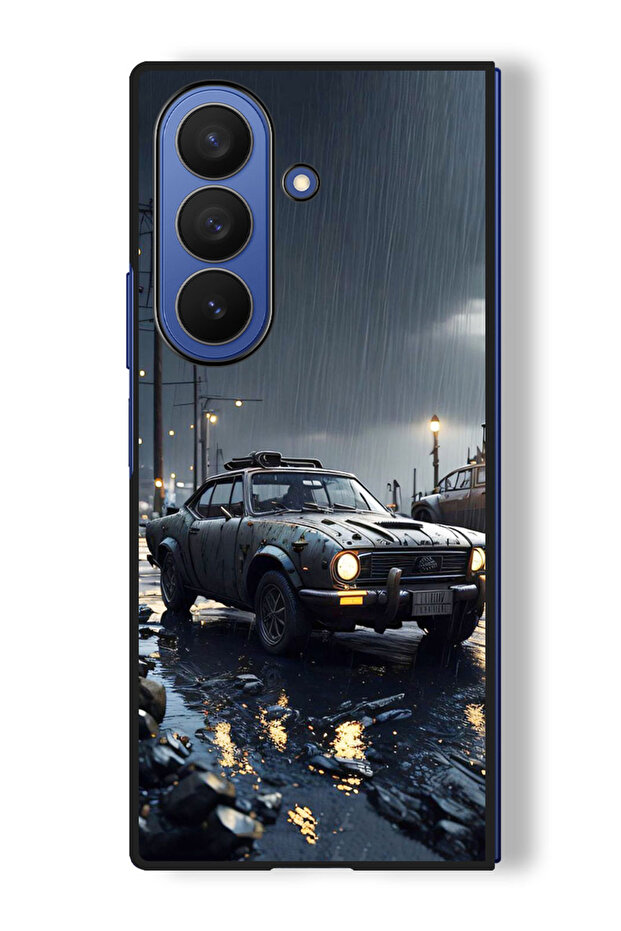 Case Compatible with Samsung Galaxy Z Fold 7 - 8 Inch Protection Shockproof Bumper Cover Car (2)