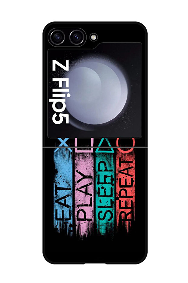 Protective Case Anti Scratch Shock Proof Bumper Cover For Samsung Galaxy Z Flip 5 Eat Pla