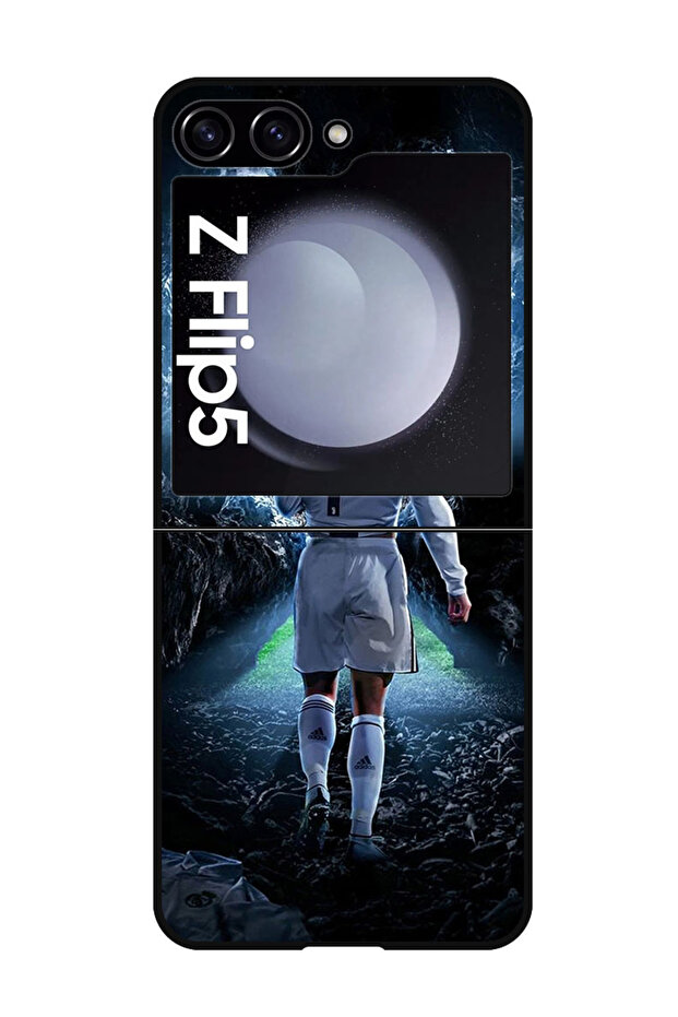 Protective Case Anti Scratch Shock Proof Bumper Cover For Samsung Galaxy Z Flip 5 Ronaldo