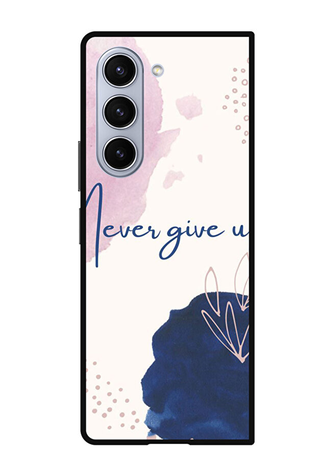 Protective Case Anti Scratch Shock Proof Bumper Cover For Samsung Galaxy Z Fold 5 Never Give up