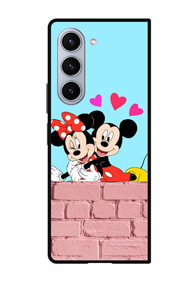 Protective Case Anti Scratch Shock Proof Bumper Cover For Samsung Galaxy Z Fold 5 Mickey