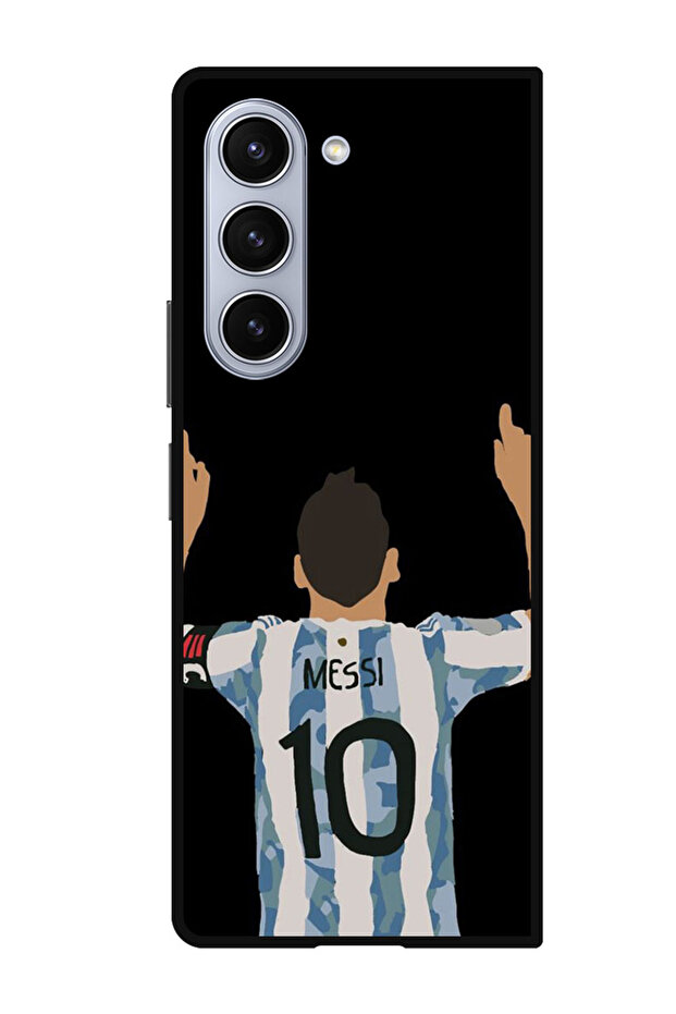 Protective Case Anti Scratch Shock Proof Bumper Cover For Samsung Galaxy Z Fold 5 Messi (3)