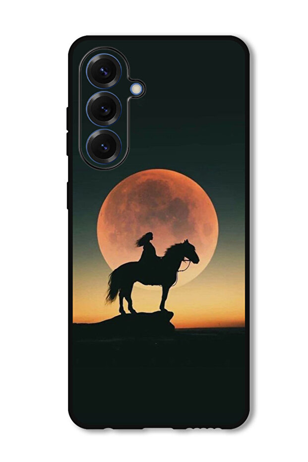 Protective Case Anti Scratch Shock Proof Bumper Cover For Samsung Galaxy A16 Majestic Horse Sunset