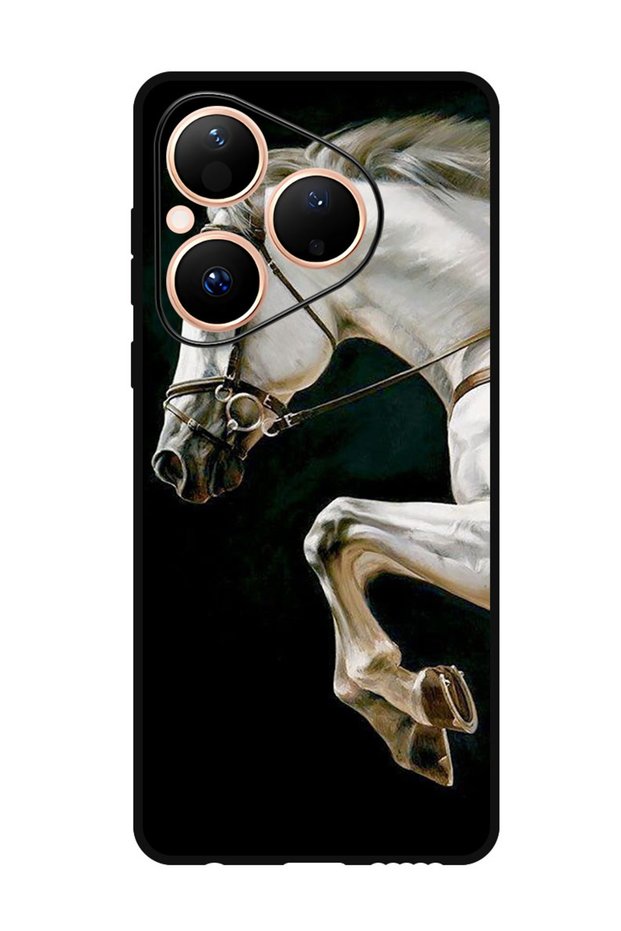 Case Compatible with Huawei Pura 80 6.6 Inch Protection Shockproof Bumper Cover Horse Running