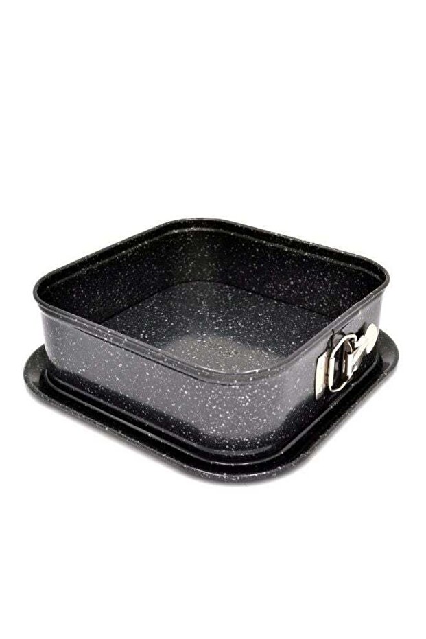 Granite 9" Square Springform Pan | Rectangular Roaster Pan Carbon Steel, Oven Safe | Premium Non-St