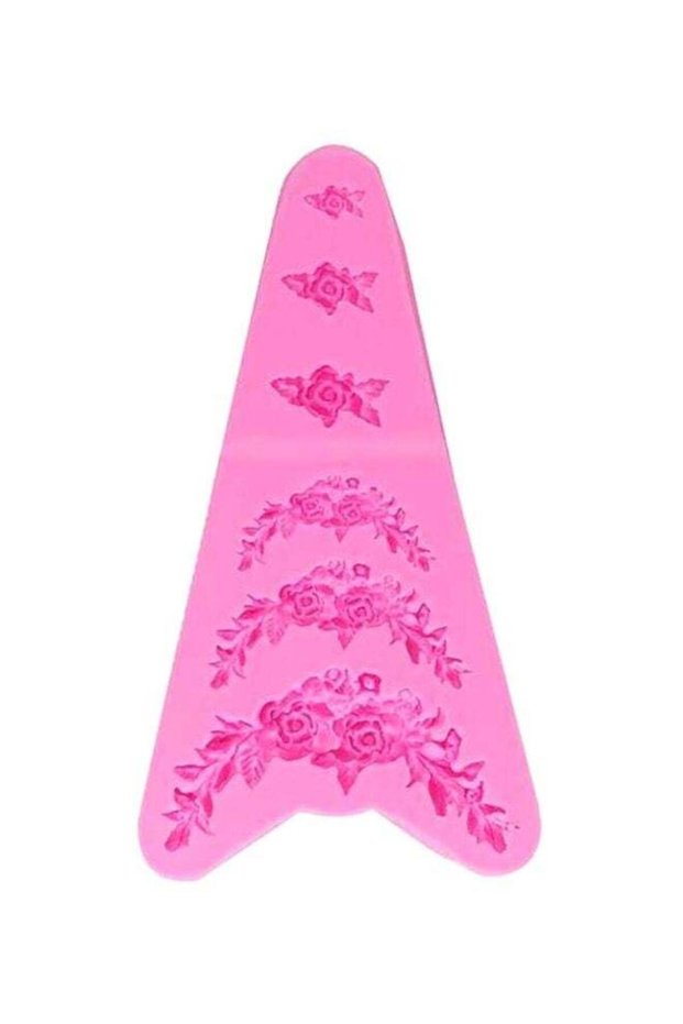 Silicone Fondant Mould Pink One Size