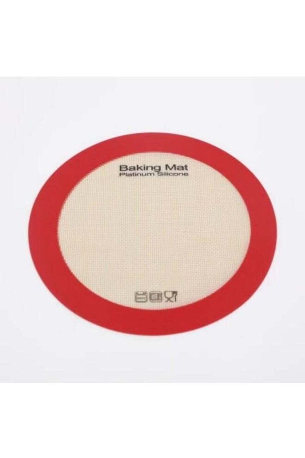22.8cm Round Non-stick Silicone Baking Mat Kneading Mat for Cake Macaron Kitchen Tools