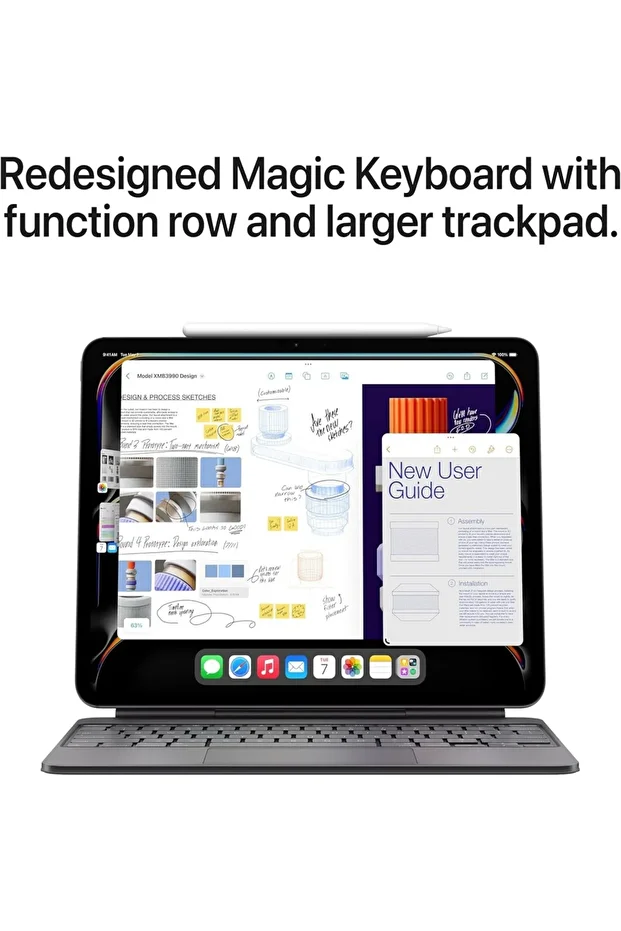 Magic Keyboard Wireless Case for iPad & iPhone Pro 13 (M4) with Trackpad & Stand - 7