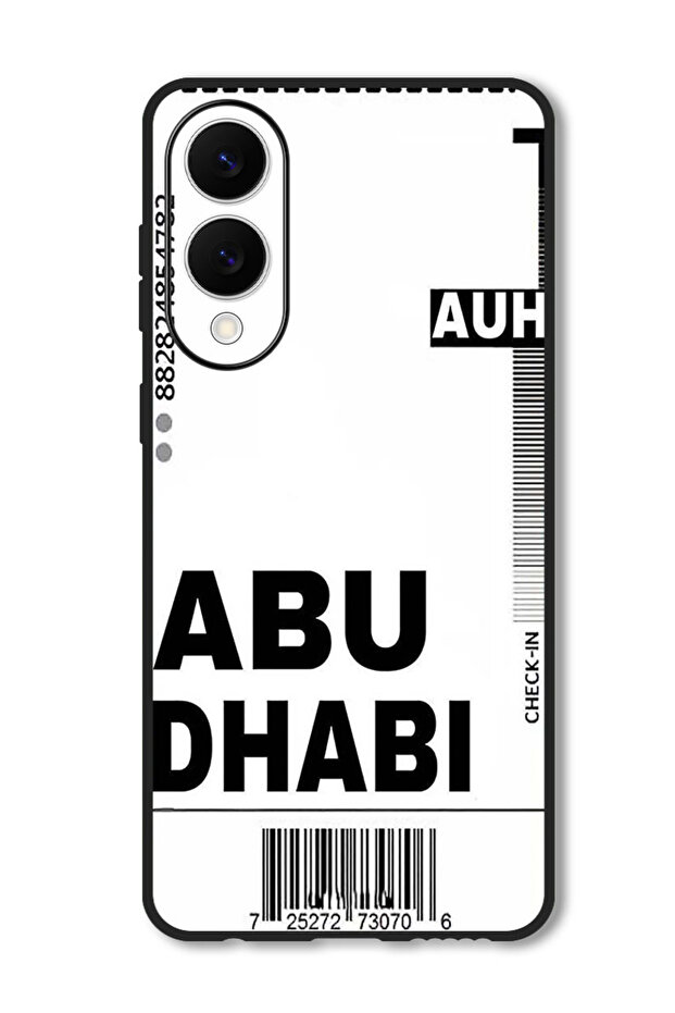 Case Compatible with Samsung Galaxy S25 Edge 6.7 Inch Protection Shockproof Cover AUH boarding pass