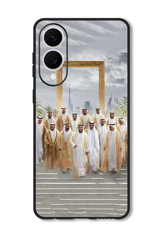 Case Compatible with Samsung Galaxy S25 Edge 6.7 Inch Protection Shockproof Cover Dubai Rulers
