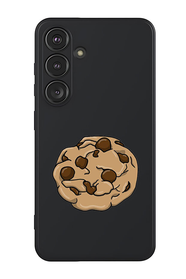 Protective Liquid Silicone Shockproof Case For Samsung Galaxy S25 Plus (Black) - Cookie