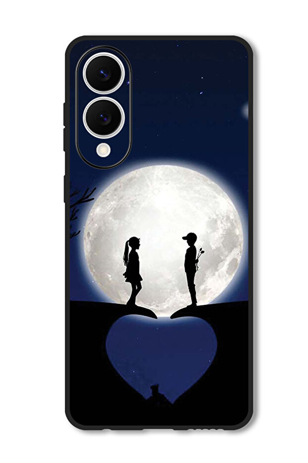 Case Compatible with Samsung Galaxy S25 Edge 6.7 Inch Protection Shockproof Cover Lovers On Hill