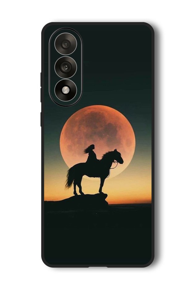 Case Compatible with OnePlus Nord 5 6.83 Inch Protection Shockproof Cover Majestic Horse Sunset