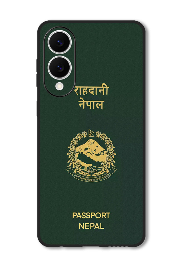Case Compatible with Samsung Galaxy S25 Edge 6.7 Inch Protection Shockproof Cover Nepal Passport