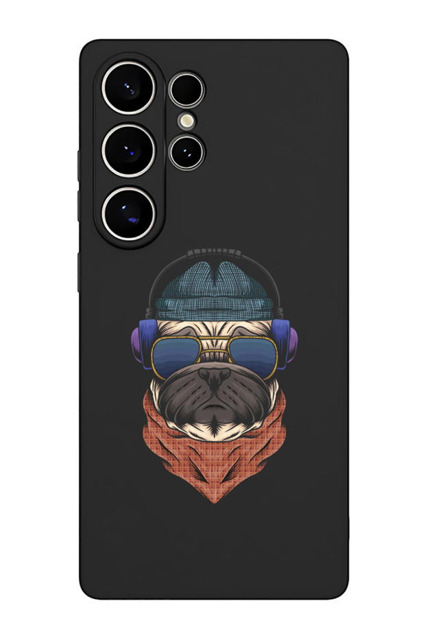 Protective Liquid Silicone Shockproof Case For Samsung Galaxy S25 Ultra (Black) - swag bull dog