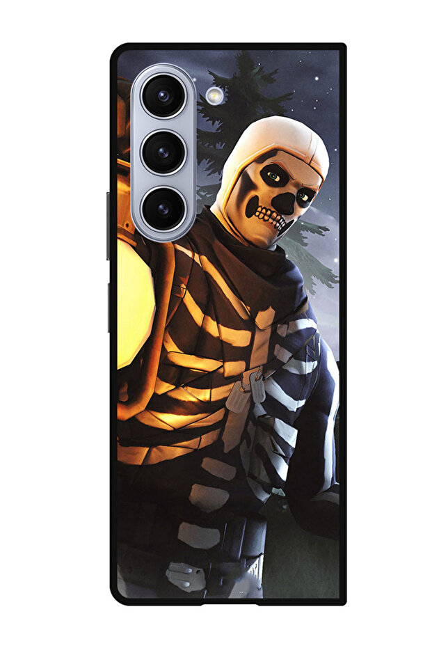 Protective Case Anti Scratch Shock Proof Cover For Samsung Galaxy Z Fold 5 Marshmello Fortnite