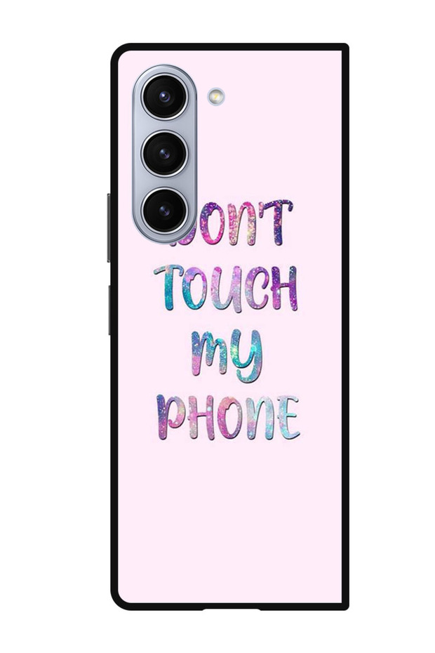 Protective Case Anti Scratch Shock Proof Cover For Samsung Galaxy Z Fold 5 Dont Touch My Phone