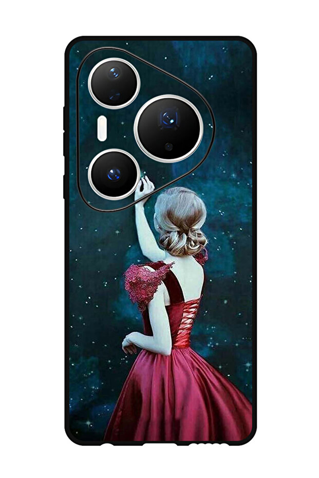 Case Compatible with Huawei Pura 80 Pro Plus Protection Shockproof Cover Girl Touching Star