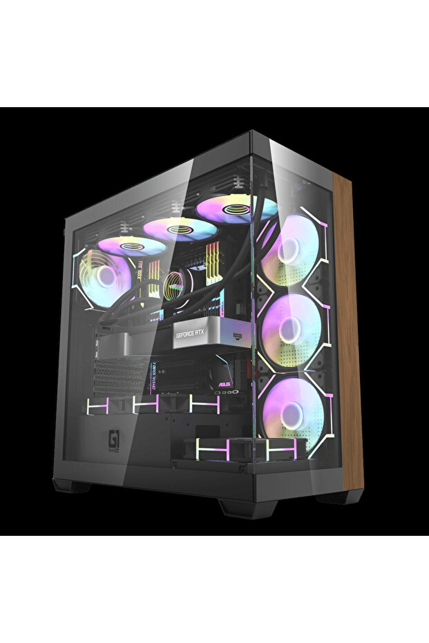 حافظة كمبيوتر الألعاب PHANTOM X7 - أسود - 1