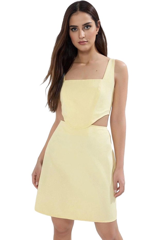 Women's Mini a Line Sleeveless Dress Cotton Casual Summer Style Weekend Summer Indispensable