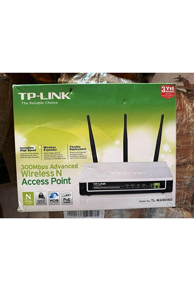 TL-WA901ND 450MBPS KABLOSUZ ACCESS POINT/UNIVERSAL REPEATER YENİLENMİŞ - 1