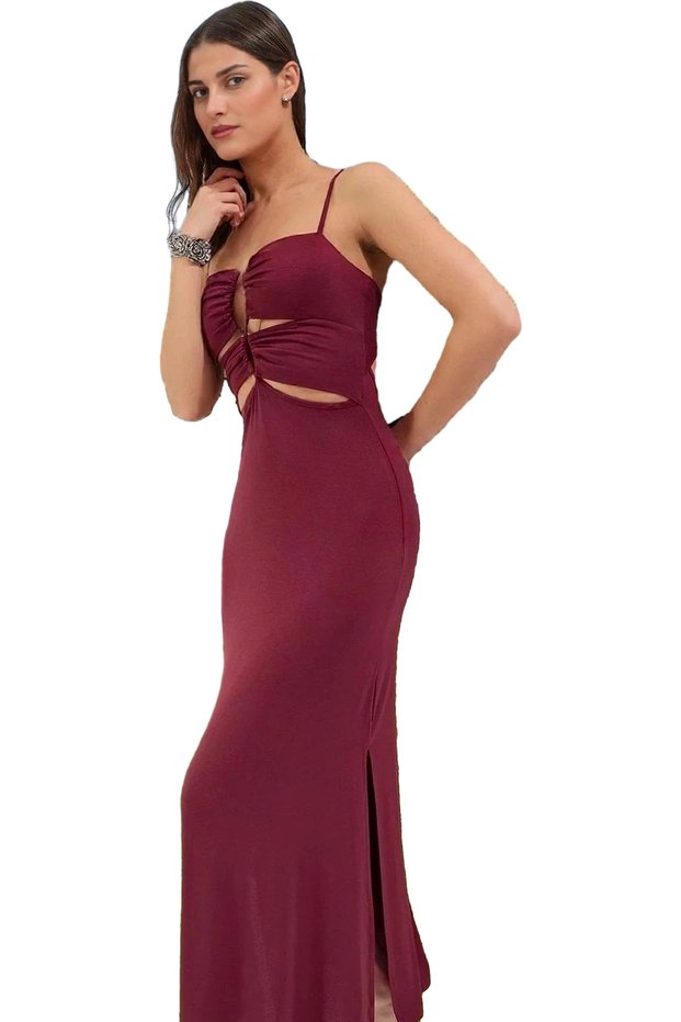 Women's Maxi Knitted Cut Out Beach Dress Summer Comfortable Stylish Design Daily Use Special Occasions