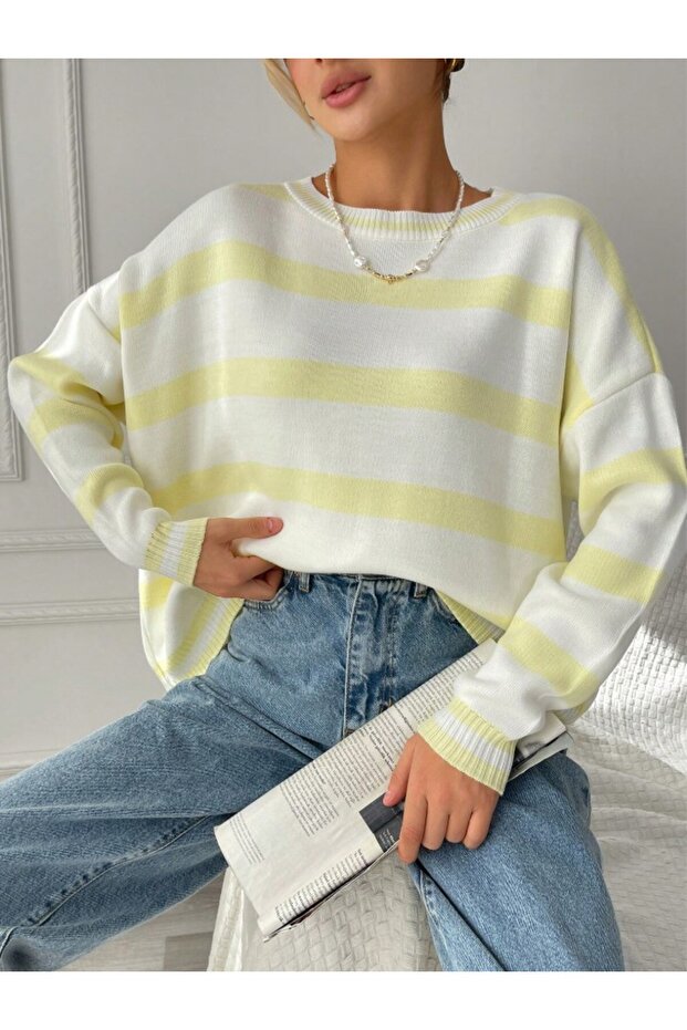 Kadın Basic Kazak - 6