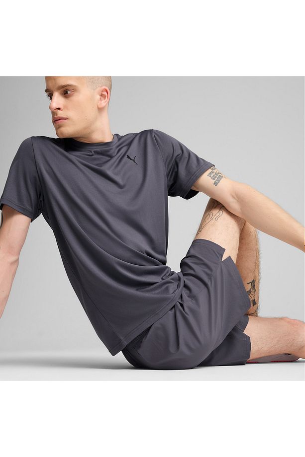Tad Essentials 7 Wven Erkek Gri Antrenman Şortu - 5