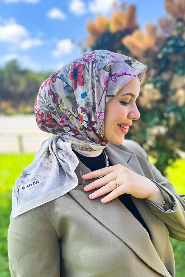 Eșarfă din bumbac Soft Touch - 7412229-016 - 1