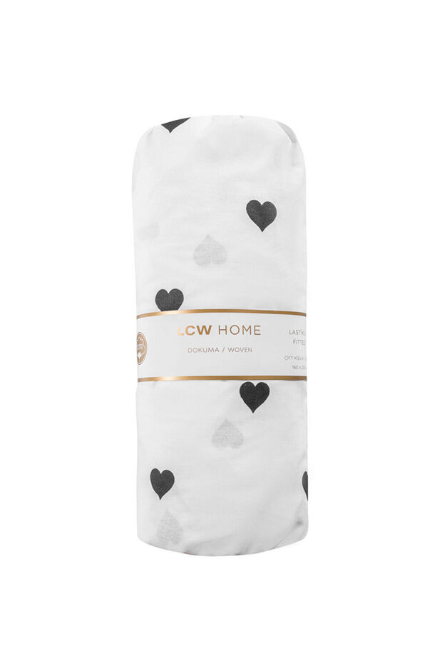 Sparkling Choices from Shining Store |   Heart Patterned Double Elastic Sheet - 5