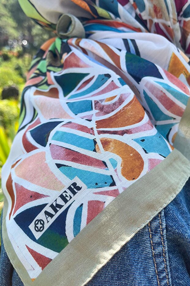 Eșarfă din bumbac Soft Touch - 7182229-004 - 3