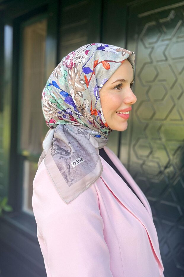 Eșarfă din bumbac Soft Touch - 7412229-008 - 1