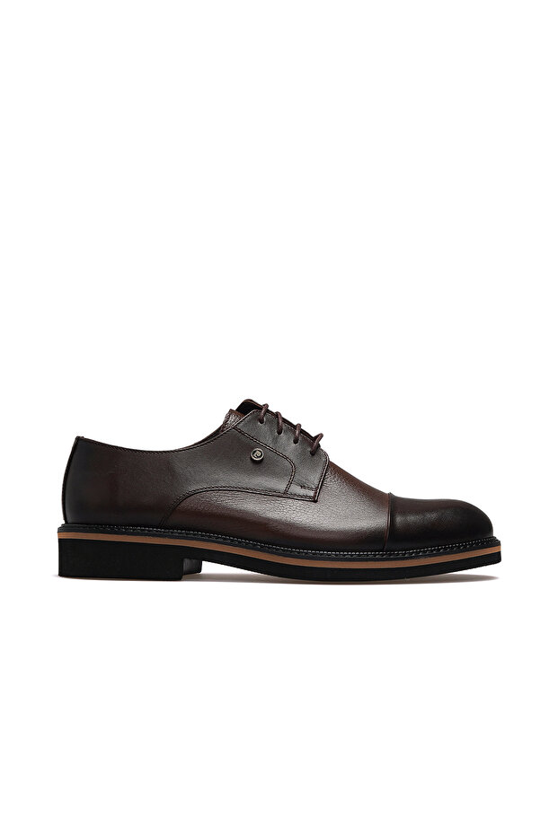 Men's Genuine Leather Orthoflex Classic Shoes 25Y 1440602 m Brown