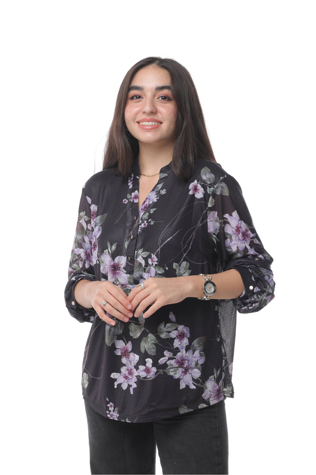 بلوزة الخزامى - 1