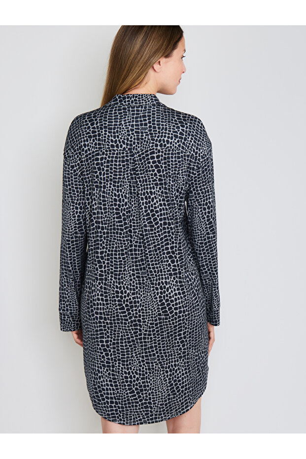 Nachthemd Luxe Modal Printed - 2