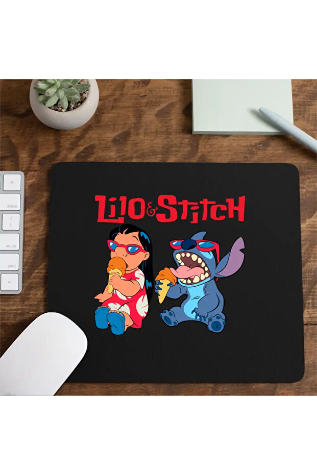 Mousepad Lilo Stitch Cool Vibes - 4