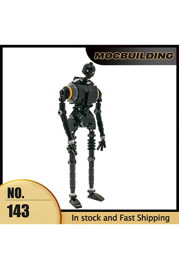 143PCS MOC Space Movie Series Robot Model Building Blocks DIY Assembly Bricks Creative Ideas Toys Co