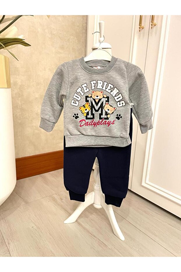 طقم رياضي AYICIK 6-9 أشهر - 1