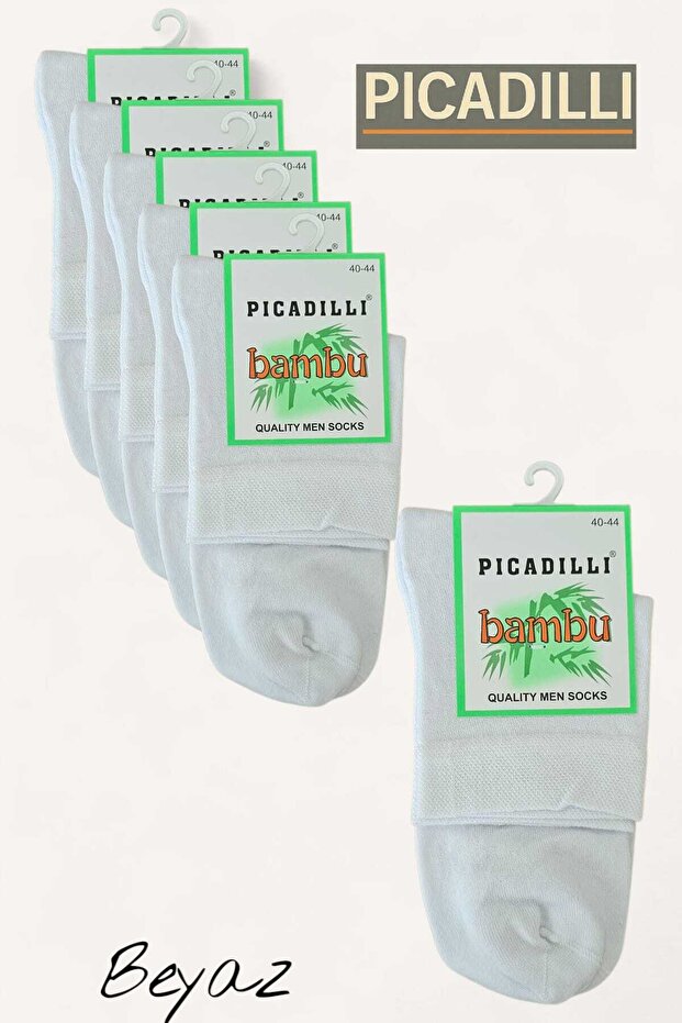 Half Socks Bamboo Socks 6 Pack Seamless Washable Scented