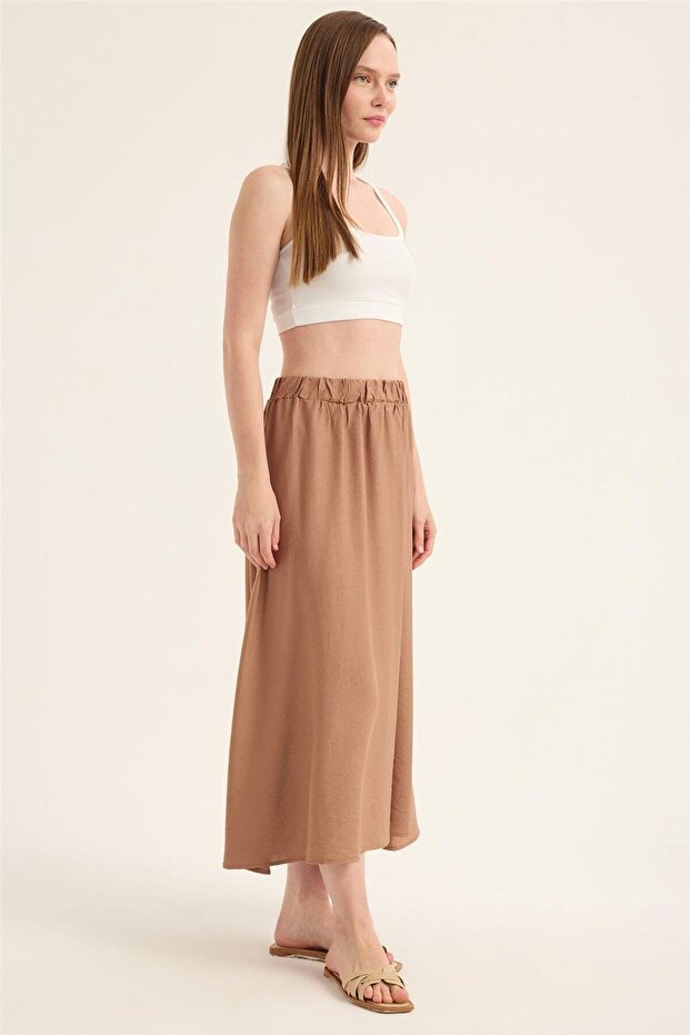 Φούστα με ελαστική μέση - 3