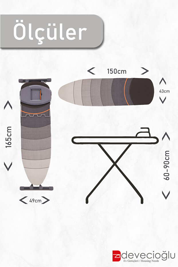 Harbinger MM151 Ultraboard Ütü Masası - 9