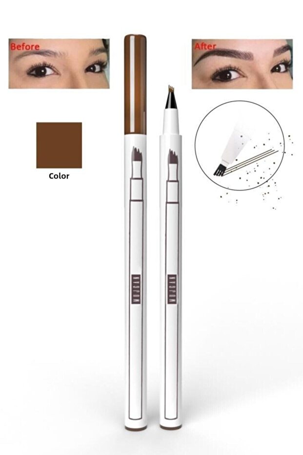 Light Brown Eyebrow Pencil (Serrated Tip)