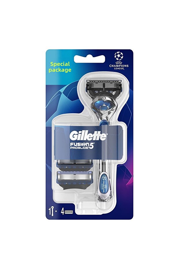 Fusion5 Proglide Machine + 3 Spare Blades - 1