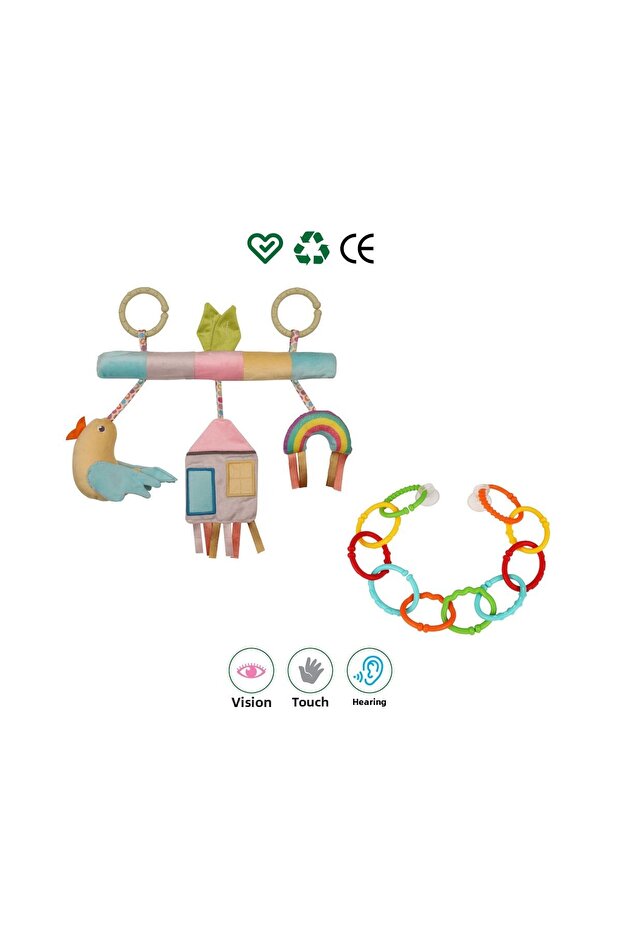 حلقات ملونة + حزام متنقل عملي - 1