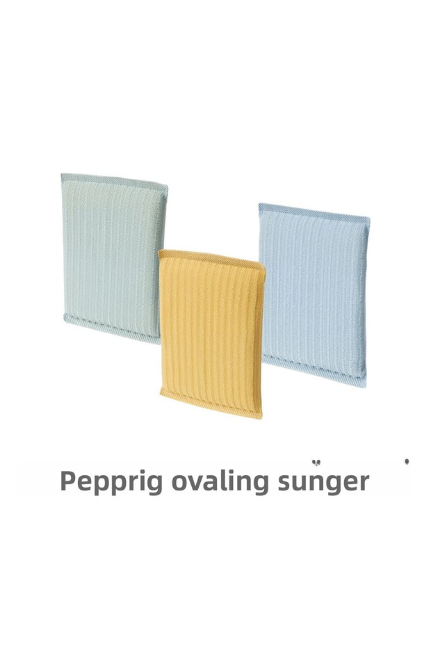 Pepprig Scrub Cloth, Multicolored, 3 Pieces